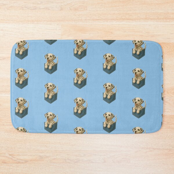 Item preview, Pocket-Sized Dalmatian Puppy | Painterly Dog in Denim Pocket designed and sold by TroyTheTerrific.