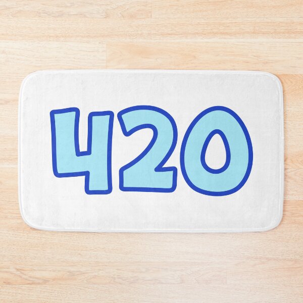Item preview, 420, Blue Outline designed and sold by Memes N Lore .