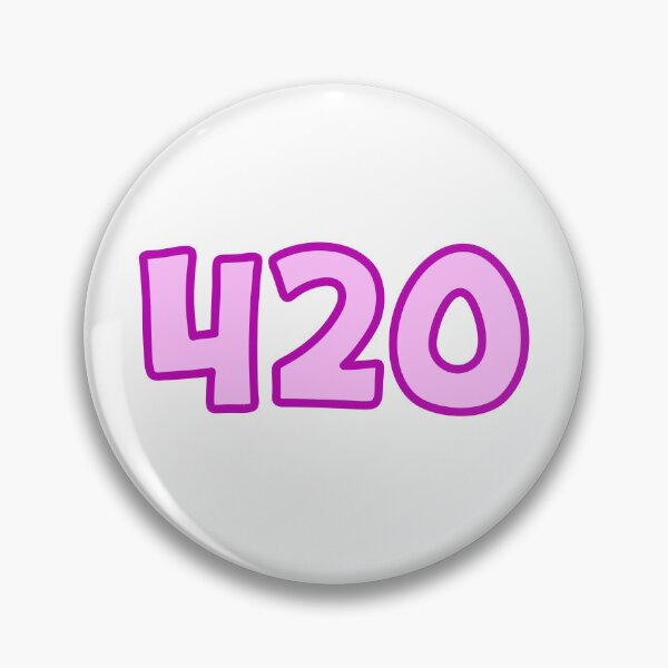 Item preview, 420, Pink Outline designed and sold by Memes N Lore .