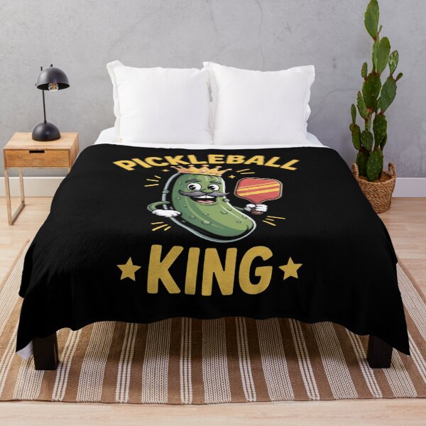 Item preview, Pickleball King For Men Dad or Grandpa designed and sold by catsdothingz.
