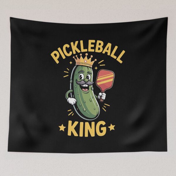 Item preview, Pickleball King For Men Dad or Grandpa designed and sold by catsdothingz.