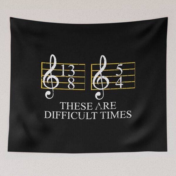 Item preview, Difficult Times Music Reflection designed and sold by Thetund.