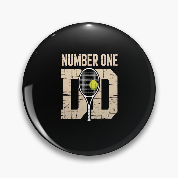 Item preview, Tennis Dad Number One Daddy with Tennis Sayings designed and sold by catsdothingz.