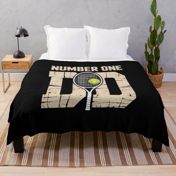 Item preview, Tennis Dad Number One Daddy with Tennis Sayings designed and sold by catsdothingz.