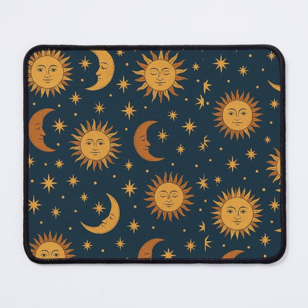 Item preview, Celestial Sun and Moon Pattern – Vintage Cosmic Design designed and sold by BloomOfDesign.