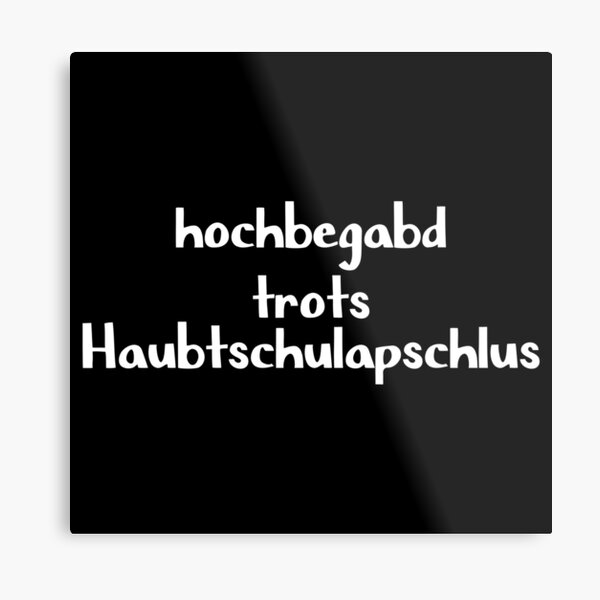Fully Capable Metal Print