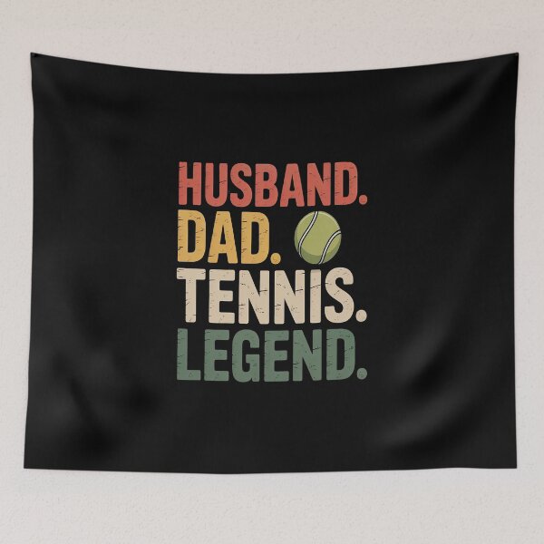 Item preview, Tennis Player Husband Dad Tennis Legend designed and sold by catsdothingz.