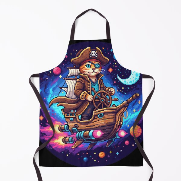Item preview, Space Pirate Cat designed and sold by plastikelectrik.