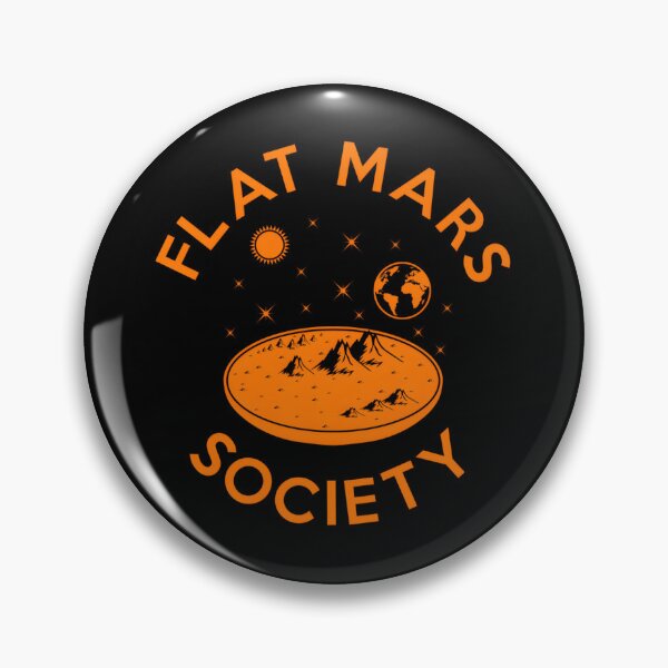 Item preview, Flat Mars Society designed and sold by jeuwlxuywy74.