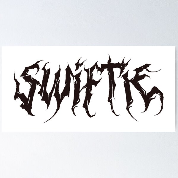 Item preview, heavy metal swiftie  designed and sold by hazelmarshall.