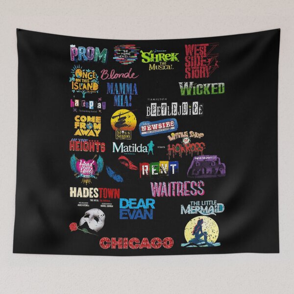 Item preview, Broadway Inspired Musical Theatre Design designed and sold by Thetund.