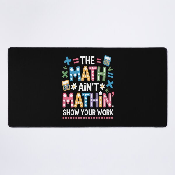 Item preview, The Math Ain't Mathin Funny Back To School Teacher Boy Girls designed and sold by catsdothingz.