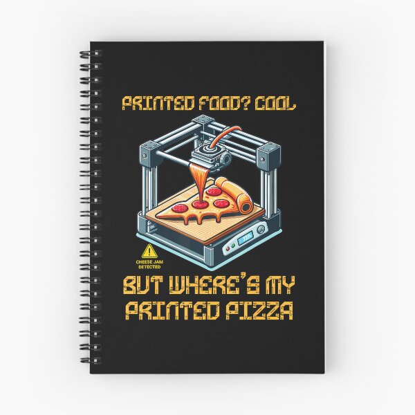 Item preview, Printed Food Cool But Where's My Printed Pizza designed and sold by AdellBridgett.