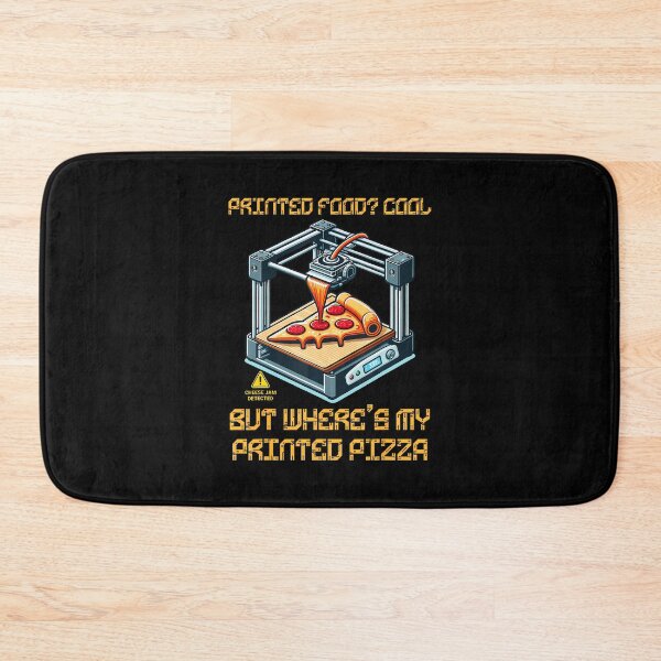 Item preview, Printed Food Cool But Where's My Printed Pizza designed and sold by AdellBridgett.