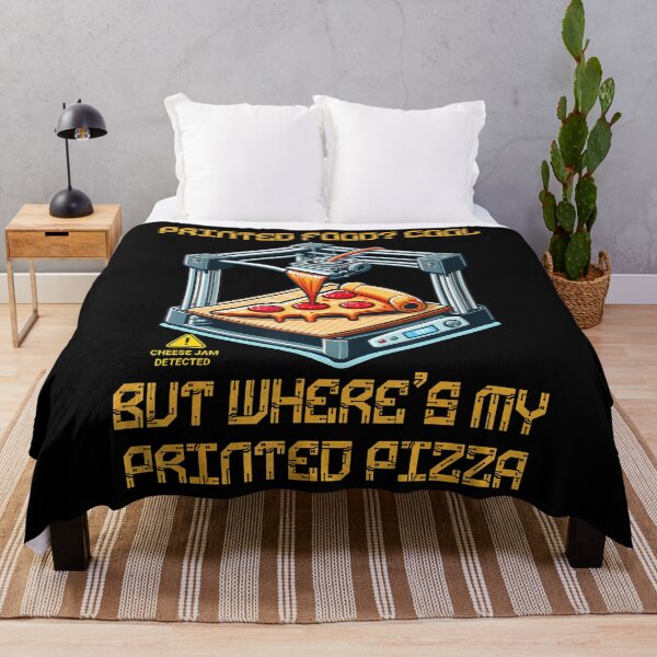 Item preview, Printed Food Cool But Where's My Printed Pizza designed and sold by AdellBridgett.