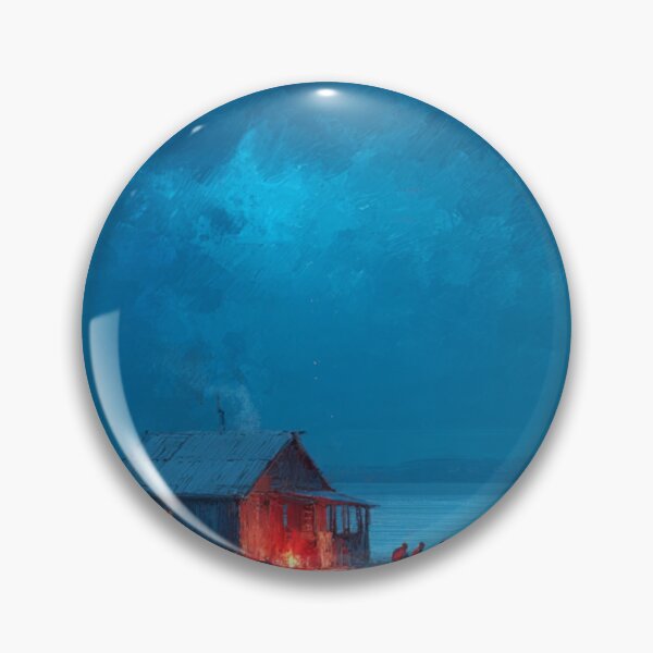 Item preview, Last Warmth on the Frozen Khuvsgul Lake designed and sold by ChinzorigBAY.