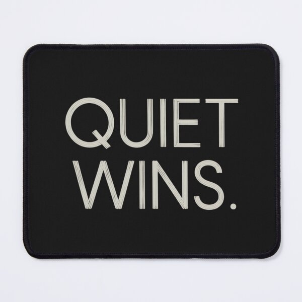 Item preview, Quiet Wins – Scandinavian Minimalist Quote designed and sold by Irene Catchmind.