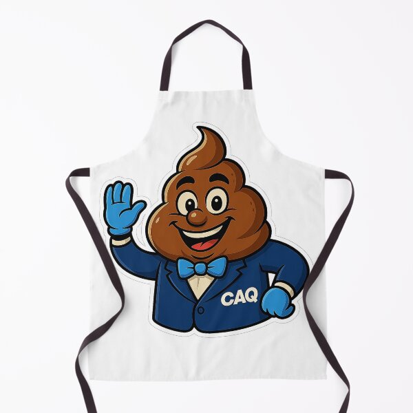 Item preview, Mascotte satirique CAQ – Politique Québec cartoon designed and sold by JonathanP514.