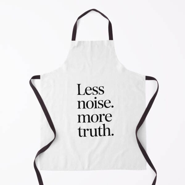 Item preview, Less Noise More Truth – Nordic Minimalist Quote designed and sold by Irene Catchmind.