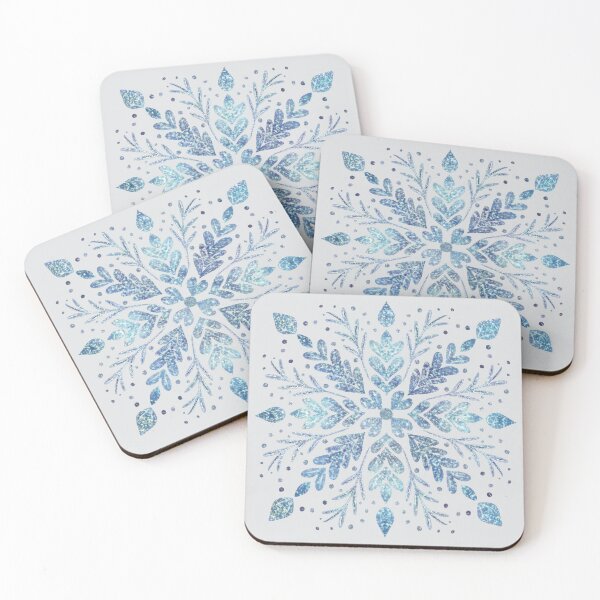Item preview, Blue Snowflake designed and sold by Kendall Rose Doodles.