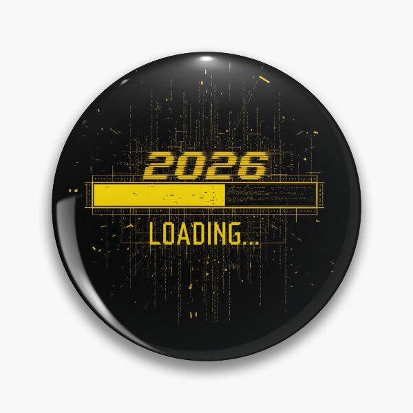 Item preview, “2026 LOADING…” Cyberpunk Digital Progress Bar T-Shirt - Neon Glitch Art New Year Design designed and sold by FestivityFinds.