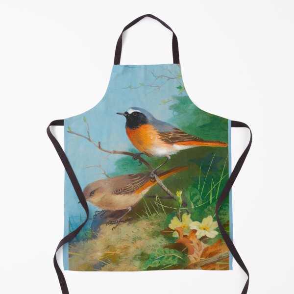 Item preview, Bird Print: Pair of Redstarts by Archibald Thorburn designed and sold by Tridentulus.