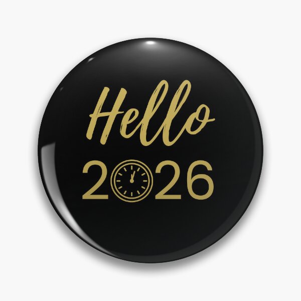 Item preview, “Hello 2026” Gold Glitter Cursive T-Shirt with Clock Design - New Year Celebration Shirt designed and sold by FestivityFinds.