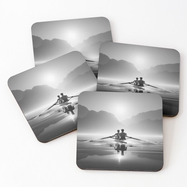 Item preview, Dynamic Rowing by 2 in Black and White: Team Thrill in Sync designed and sold by Michael van der Hoorn.
