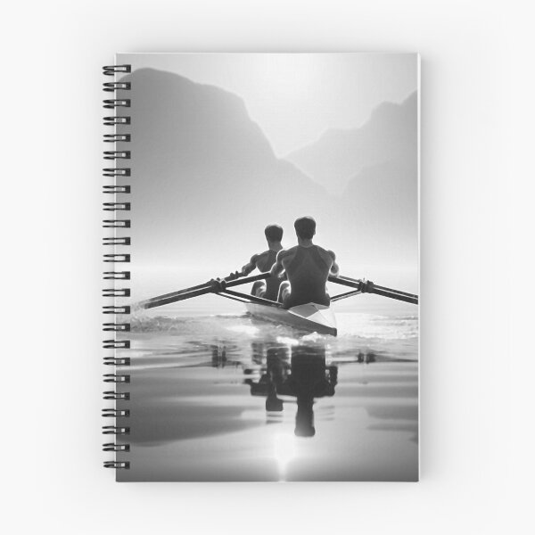 Item preview, Dynamic Rowing by 2 in Black and White: Team Thrill in Sync designed and sold by Michael van der Hoorn.