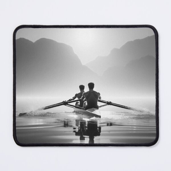 Item preview, Dynamic Rowing by 2 in Black and White: Team Thrill in Sync designed and sold by Michael van der Hoorn.