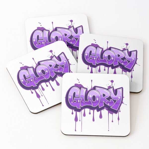 Item preview, GLORY Bold 3D Typography Christian Statement Tee designed and sold by FitnWear.