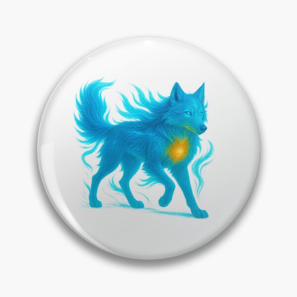 Item preview, ✦ Luminark Wolf — Guiding Light ✦ - White #FFFFFF designed and sold by WheelieGdArt.