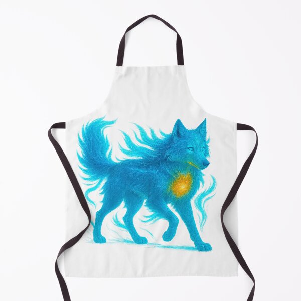 Item preview, ✦ Luminark Wolf — Guiding Light ✦ - White #FFFFFF designed and sold by WheelieGdArt.