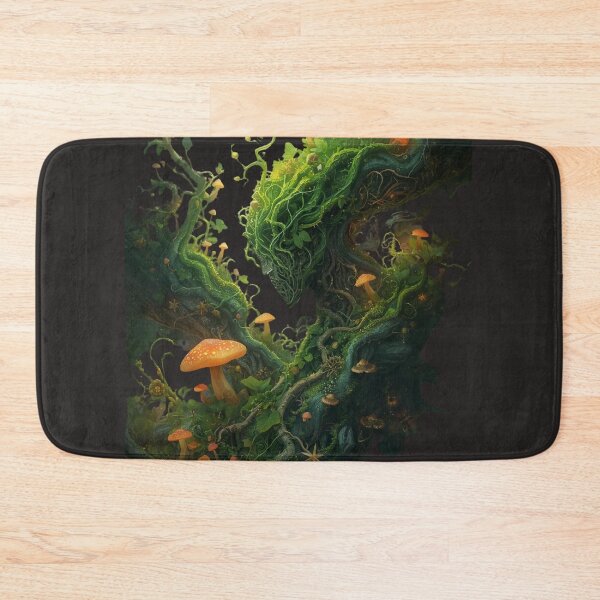 Item preview, Enchanted Forest Spirit Mushroom Goddess Fantasy Art designed and sold by TitanRN.