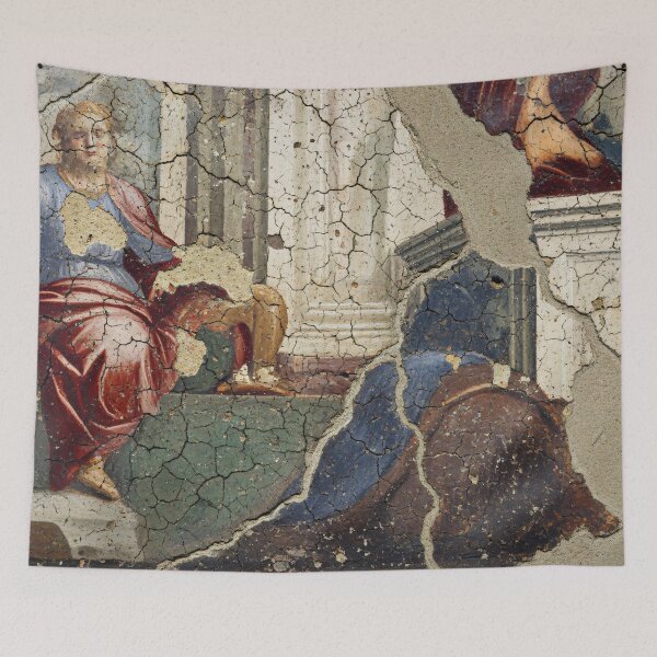 Item preview, Ancient Cracked Fresco designed and sold by Kaleidoscope Print.