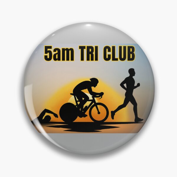 Item preview, 5am TRI CLUB - Triathlon Swim Bike Run Apparel Gift designed and sold by endurothreads.