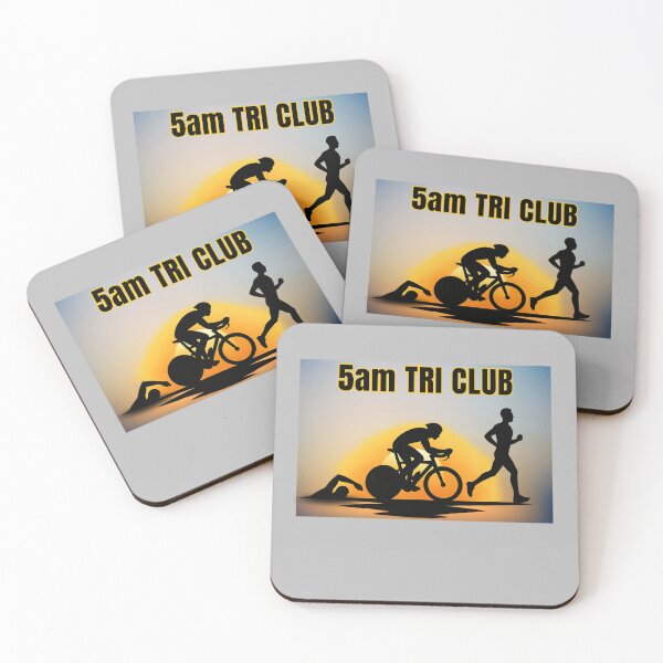 Item preview, 5am TRI CLUB - Triathlon Swim Bike Run Apparel Gift designed and sold by endurothreads.