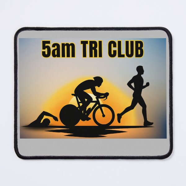 Item preview, 5am TRI CLUB - Triathlon Swim Bike Run Apparel Gift designed and sold by endurothreads.