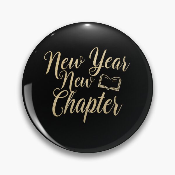Item preview, “New Year, New Chapter” Gold Glitter Cursive T-Shirt - Elegant New Year Design designed and sold by FestivityFinds.