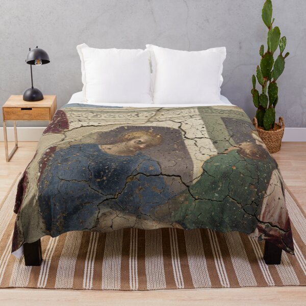 Item preview, Cracked Sacred Fresco designed and sold by Kaleidoscope Print.