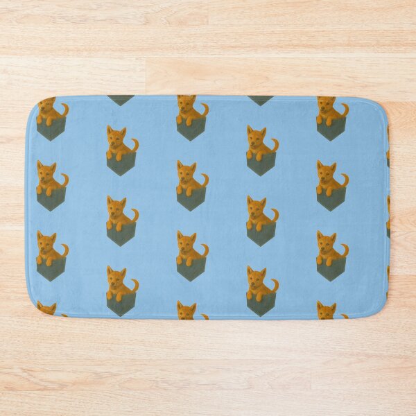 Item preview, Pocket-Sized Dingo Puppy | Painterly Dog in Denim Pocket designed and sold by TroyTheTerrific.