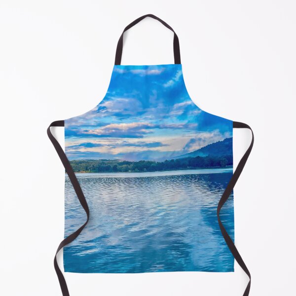 Item preview, Blue Dawn Over Mirror Lake – Tranquil Nature Photography Print designed and sold by aadventures.
