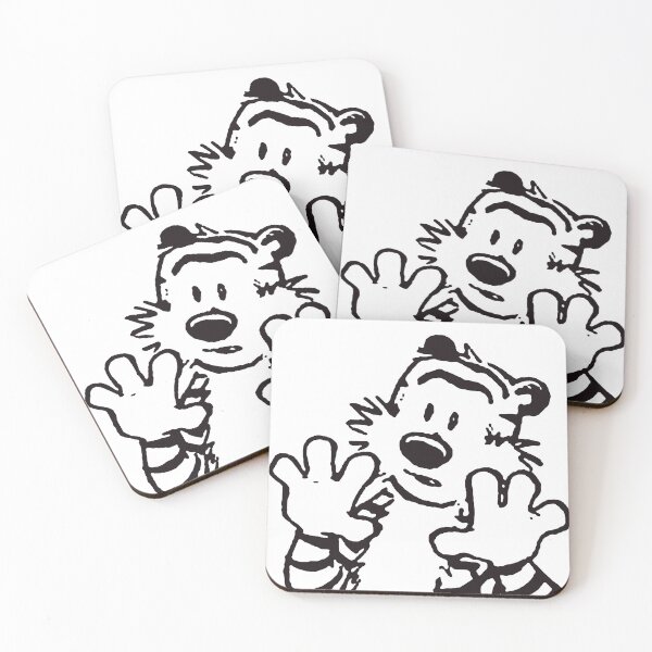 Item preview, Hobbes Trapped Line Art designed and sold by Lumennyxart.