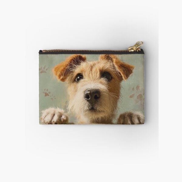 Item preview, Wire-haired Portuguese Podengo Peeking over Wall 01 designed and sold by Elisabeth Lucas.