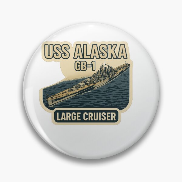 Item preview, USS Alaska (CB‑1) — Large Cruiser Legacy designed and sold by SachaMuru.