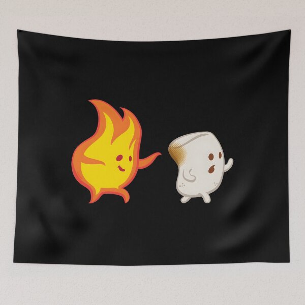 Item preview, Marshmallow Chased By Flame Kawaii S’Mores designed and sold by dqbzzrmoz1.