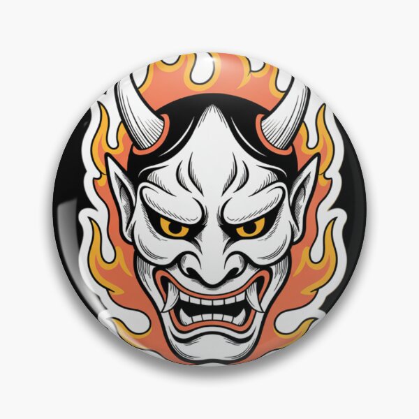 Item preview, Classic Oni With Fire designed and sold by Dylan Hambrook.