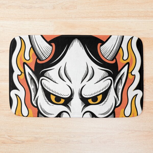Item preview, Classic Oni With Fire designed and sold by Dylan Hambrook.