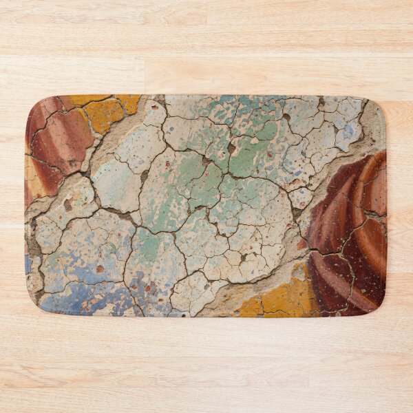 Item preview, Colorful Cracked Fresco designed and sold by Kaleidoscope Print.