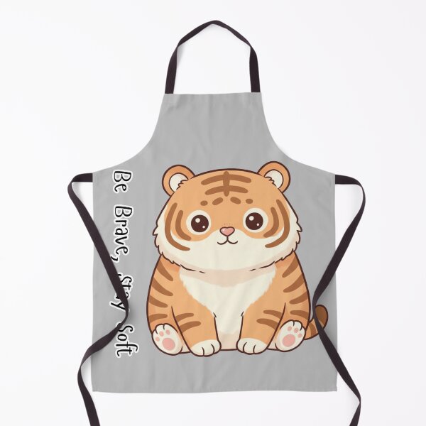 Item preview, Kawaii Lunar Zodiac TIGER: Be Brave, Stay Soft Pastel designed and sold by SebastianSpace.